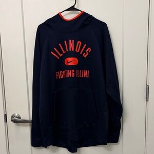 Official Illinois basketball mens hoodie